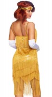 Oversigt: Golden Charleston kjole Shiva