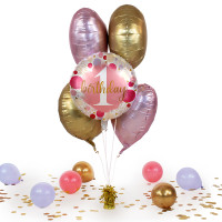 Vorschau: Heliumballon in der Box Sweet Birthday One