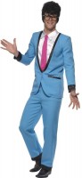 Vista previa: Disfraz azul claro de Elvis para hombre