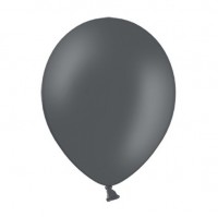 Oversigt: 50 feststjerner balloner antracit 23cm