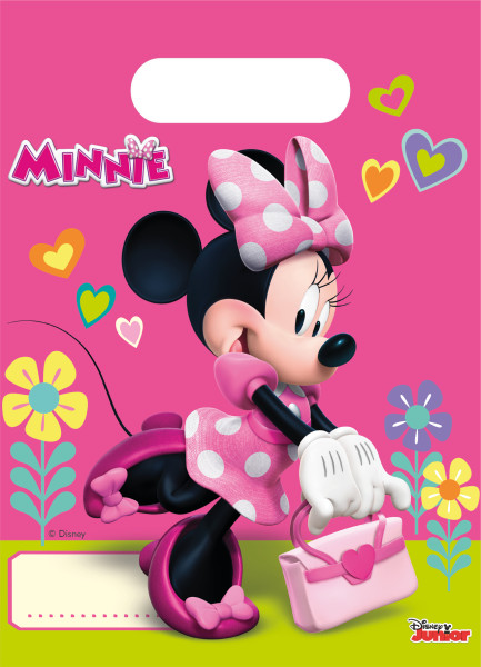 6 Minnie en Daisy geschenkzakken