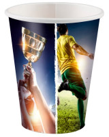 8 paper cups Football Forever 250ml