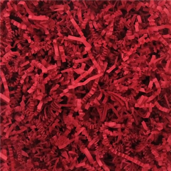 Konfetti af rødt silkepapir 56g