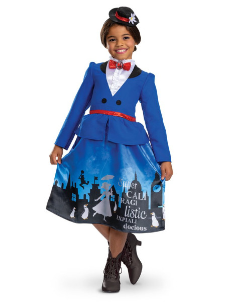 Kostium Mary Poppins dla dziewczynki