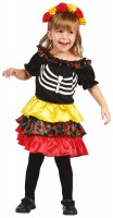 Sweet Dia De Muertos child costume