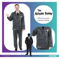 Voorvertoning: Gomez Addams Family-kostuum voor heren