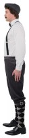 Widok: Szare męskie spodnie typu knickerbock Nino