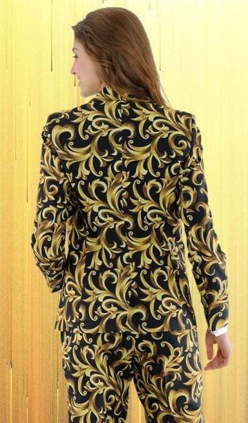 Glamor Goldie Party Suit For Women 2