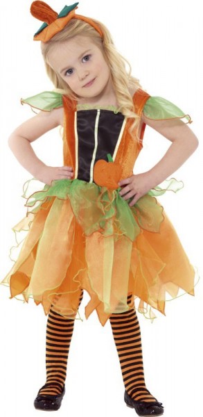 Little pumpkin fairy child costume