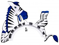 Voorvertoning: Zebra lantaarn 42cm