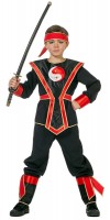 Oversigt: Ninja fighter børn kostume