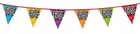 Preview: Holographic pennant chain 65 colorful 8m