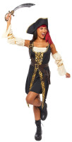Oversigt: Sexy Piraten Kostüm für Damen