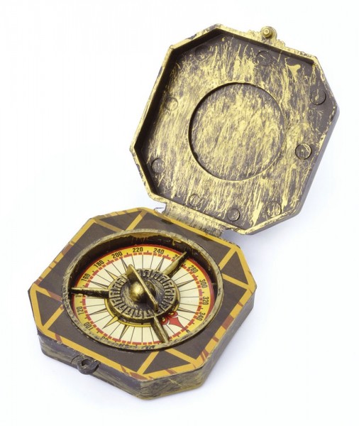Pirate compass in antique look