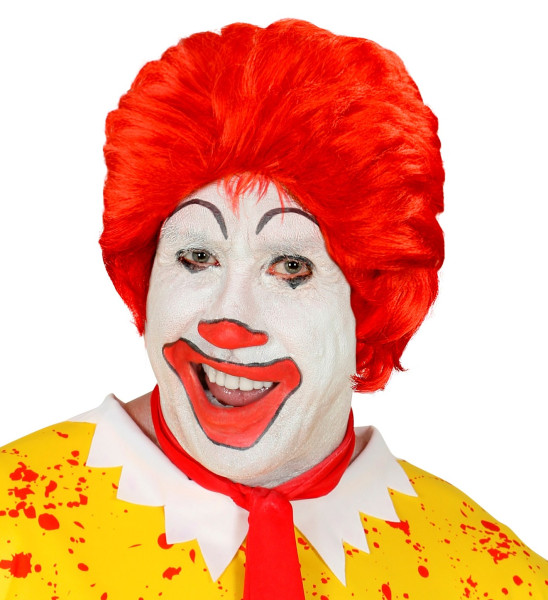 Mc killer horror clown wig