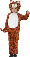 Vista previa: Disfraz infantil de felpa mini tigre