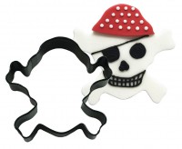 Preview: Pirate skull cookie cutter 8.9cm