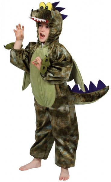 Disfraz de dinosaurio rex para niño
