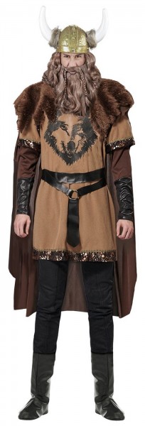 Costume homme Viking du roi des loups