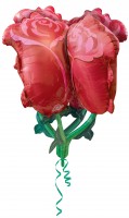 Folieballon Charmerende rose 68 x 76 cm