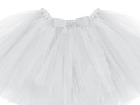 Preview: White ballerina tutu 50 x 25cm