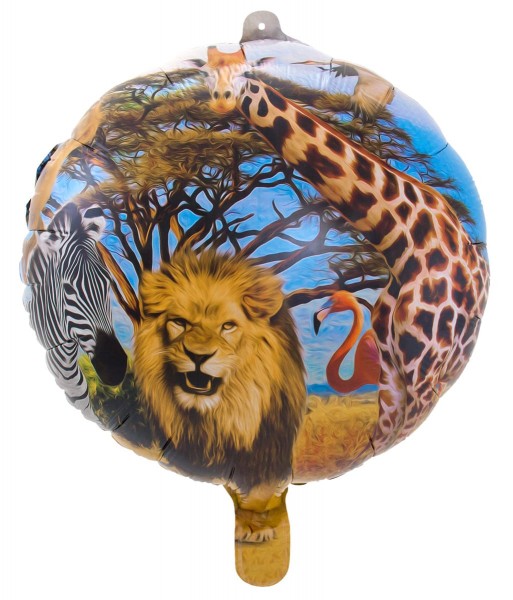 Ballon aluminium Wild Safari 43cm