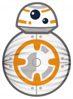 Linterna Star Wars BB-8 redonda 25cm