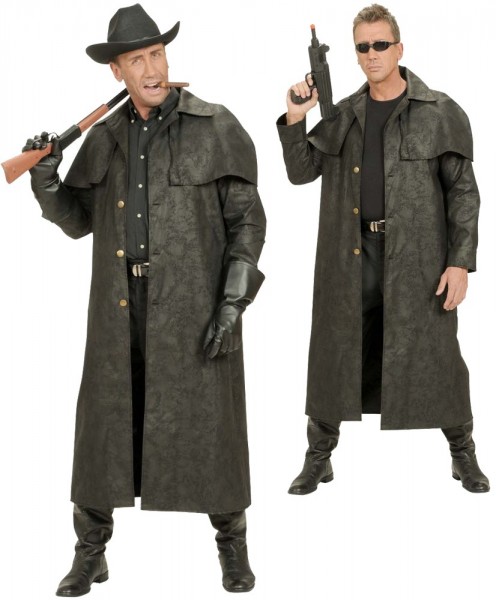 Black western agent coat
