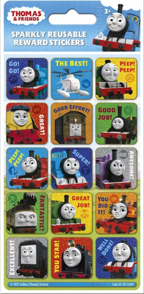 Glossy Thomas and Friends reward stickers