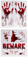 Anteprima: Wondow Sticker-Attenzione alle macchie di sangue sulle impronte delle mani