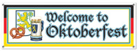 Welkom bij Oktoberfest bord 53cm