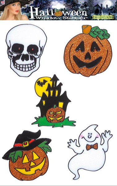 5 window stickers pumpkin & co
