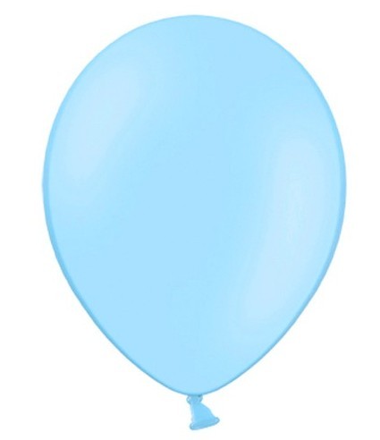 100 isblå fejringsballoner 29cm