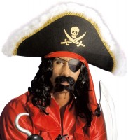 Widok: Pirate beard black 2-częściowy zestaw