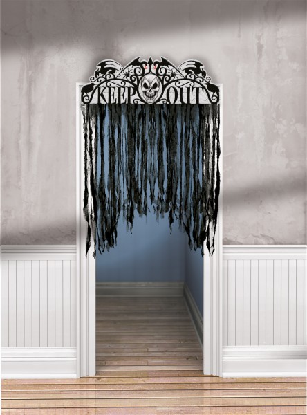Spooky Halloween Tür Vorhang 96,5x137cm
