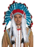 Preview: Imposing Indian chief feather headdress