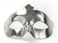 Maschera veneziana argento