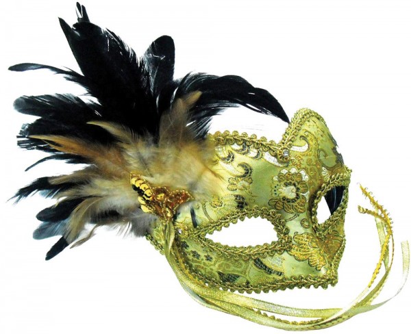 Venezianische Gold Maske