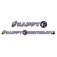 Girlanda urodzinowa Up in Space 1,9m
