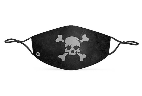Bocca naso maschera pirata per adulti
