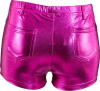 Preview: Hotpants pink metallic