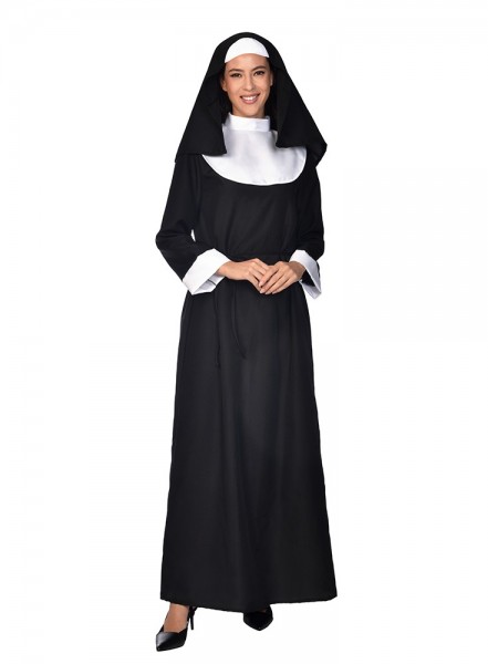 Disfraz de monja para mujer