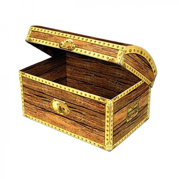 Pirate treasure box 20cm