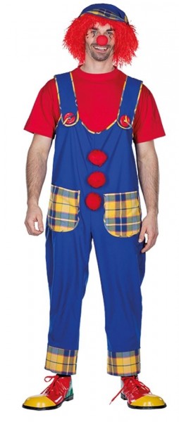 Salopette pantalon clown Charlie