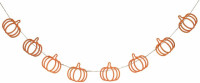Preview: Bunting- Cut Out Wooden Pumpkin
