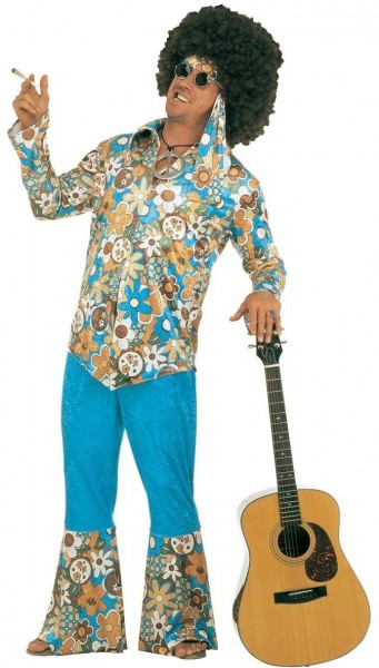 Rock Star Hippie kostuum Eddy