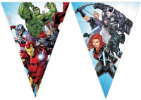 Catena di bandierine Power Infinity di Avengers 3m
