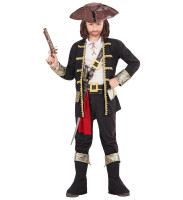 Paule pirate of the seas kids costume