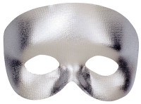 Vista previa: Máscara de fantasma plateada