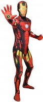 Vista previa: Morphsuit de superhéroe de Iron Man